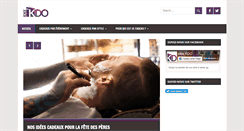 Desktop Screenshot of idee-kdo.com